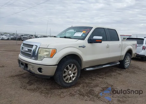 2009 Ford F-150 King Ranch z USA, uszkodzony, nr VIN 1FTPW14V39KC94679